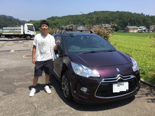 DS3フォーブールアディクト　ご納車