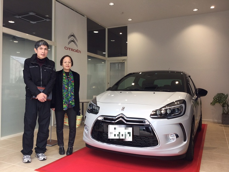 M様　DS3 So Parisienne ご納車