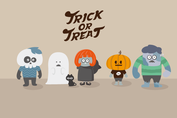 Des bonbons ou un sort！