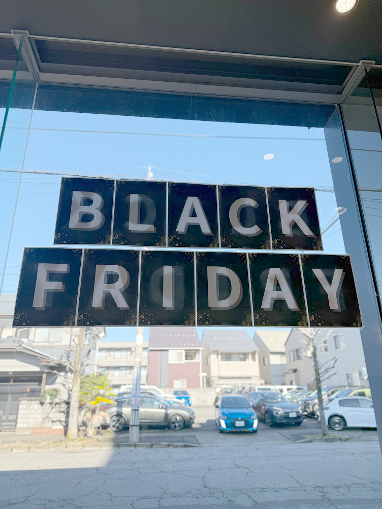 ブラックフライデー　12月7日迄！
