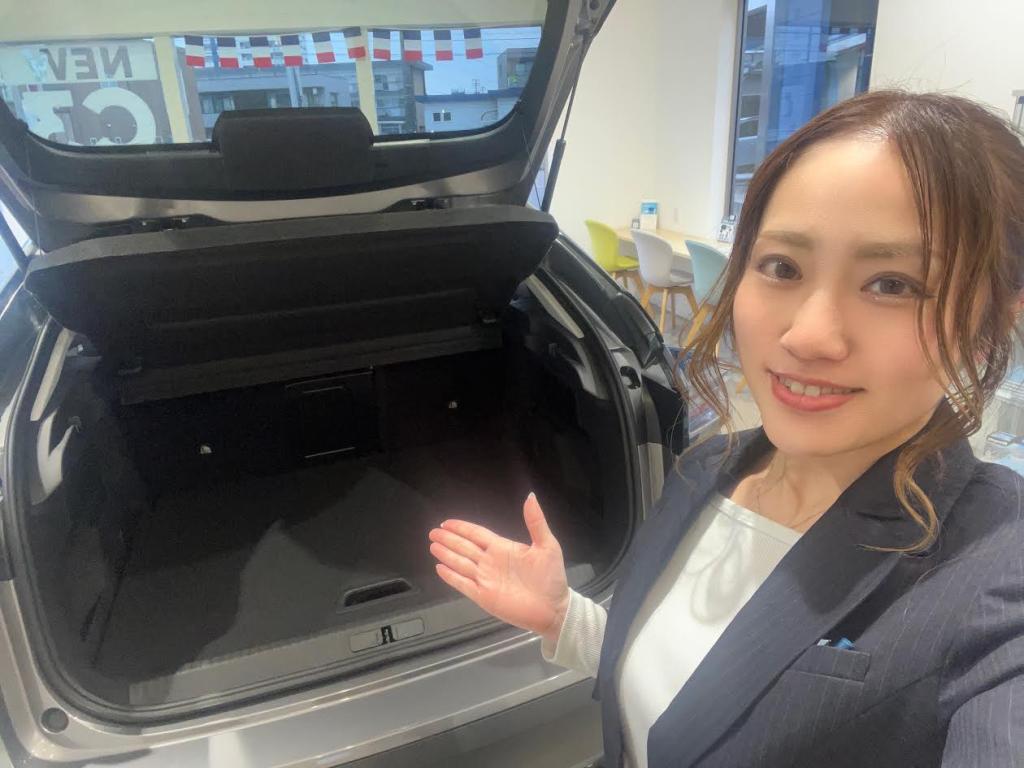 C4のラゲッジスペース🚙