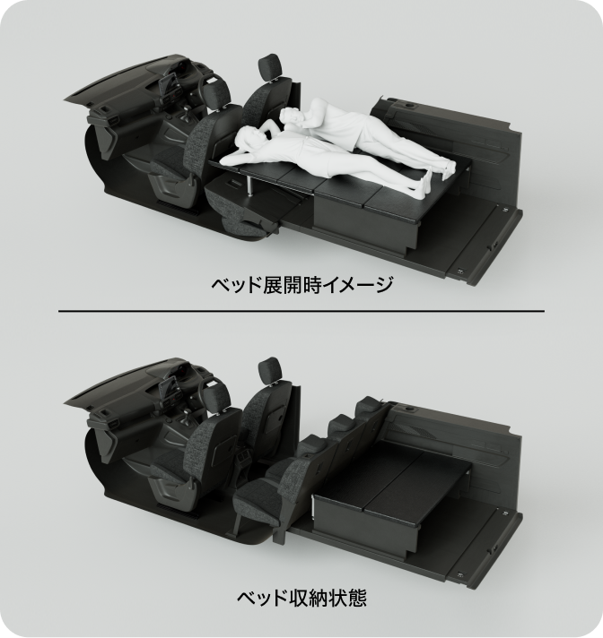 BERLINGO専用 アグレ・ストレージ＆ベッドキット✨