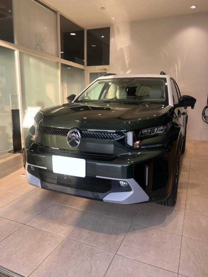 福井県第一号　C3 AIRCROSS　ご納車